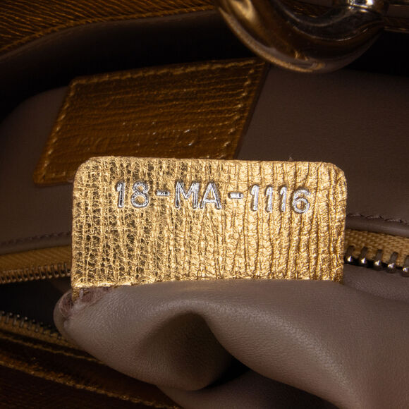 Auth Dior Small Metallic Grained #132126D26B - Picture 7 of 14